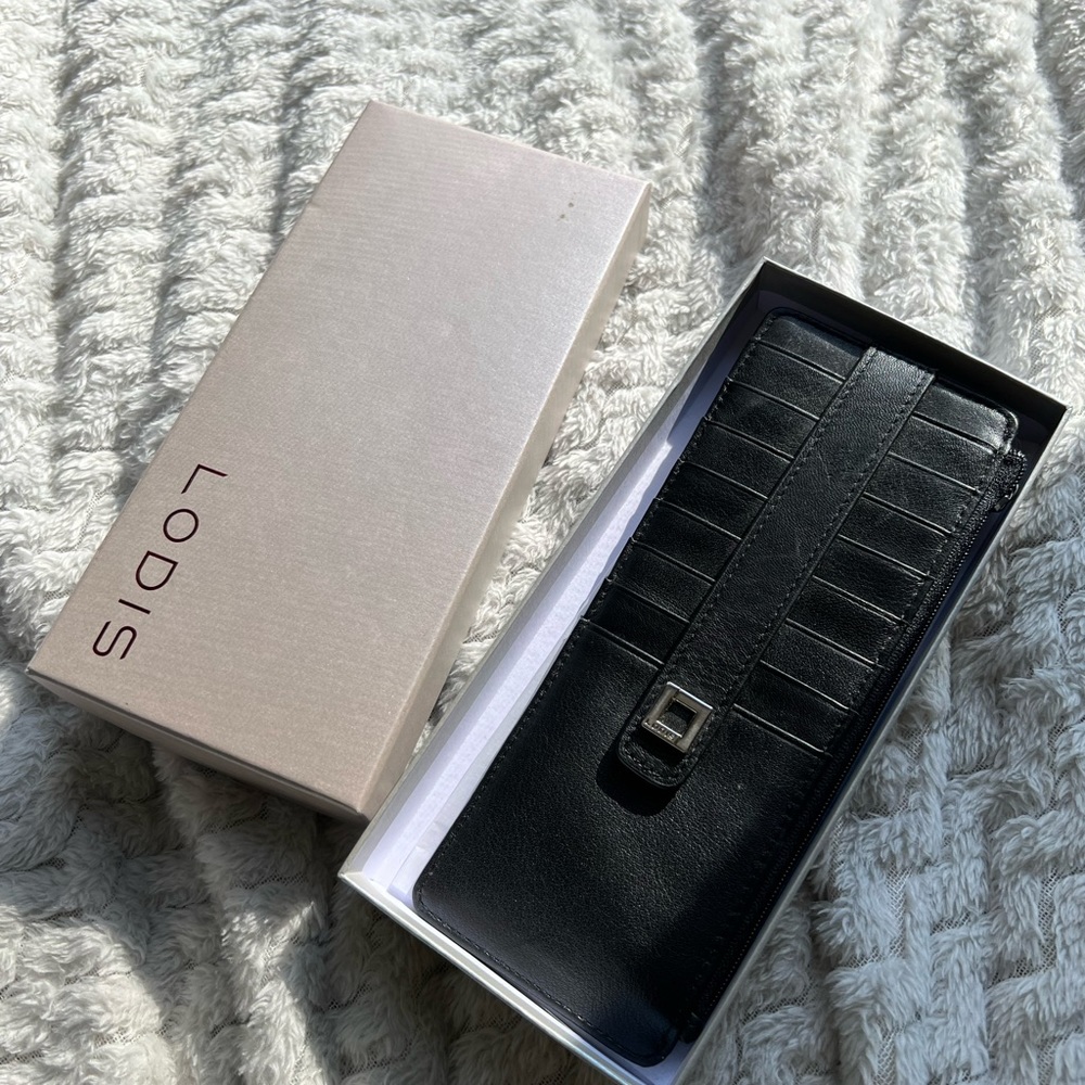 LIDOS leather card holder wallet